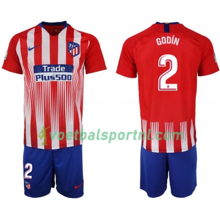 Atlético Madrid GODIN 2 Kind Thuis Tenue 2018-19
